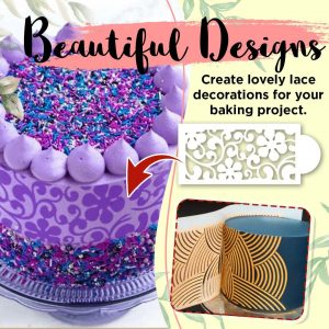 Πρότυπα για διακόσμηση κέικ (10 τεμ) 03