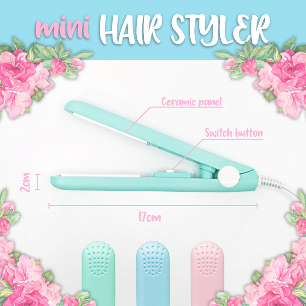 Mini hair straightener – Μίνι ισιωτικό μαλλιών slider