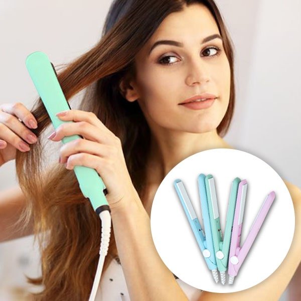 Mini hair straightener – Μίνι ισιωτικό μαλλιών