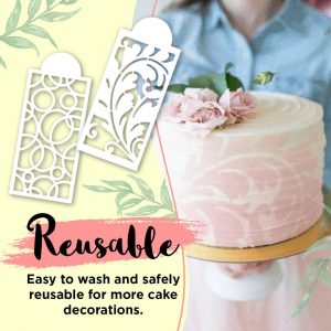 Πρότυπα για διακόσμηση κέικ (10 τεμ) 03