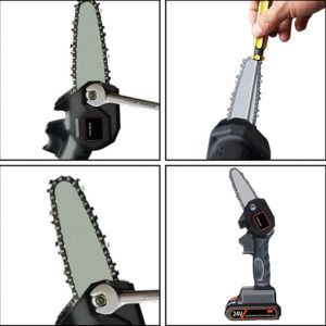 Mini saw – Ηλεκτρικό αλυσοπρίονο χειρός 03