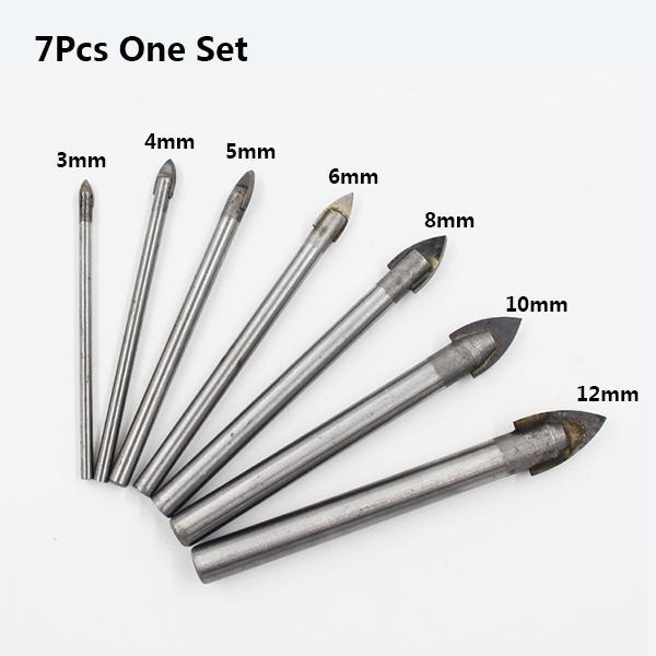 Spear point drill set (7 pcs) – Σετ τρυπανιού 02