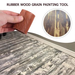 DIY wood texture – Σετ για βαφή υφής ξύλου (2 κομμάτια) 03