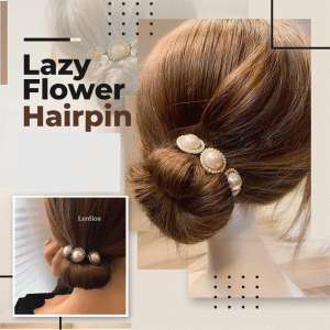 Flower hairpins (2pcs) – Λουλουδάτα κοκαλάκια 03