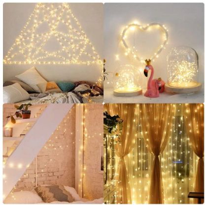 LED CURTAIN – 3D φώτα LED σε μορφή κουρτίνας slider