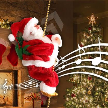 CLIMBING SANTA – Μουσικό Άγιος Βασίλης σε σχοινί slider