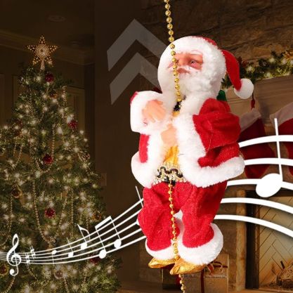 CLIMBING SANTA – Μουσικό Άγιος Βασίλης σε σχοινί slider